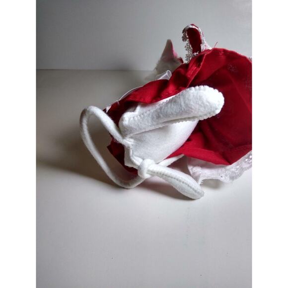 ANNALEE Love Heart Valentines Fancy Dressed White Female Mouse Doll 7.5" - Picture 6 of 8